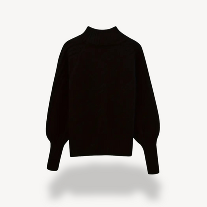 Cable Knit Turtleneck Sweater for Women 6