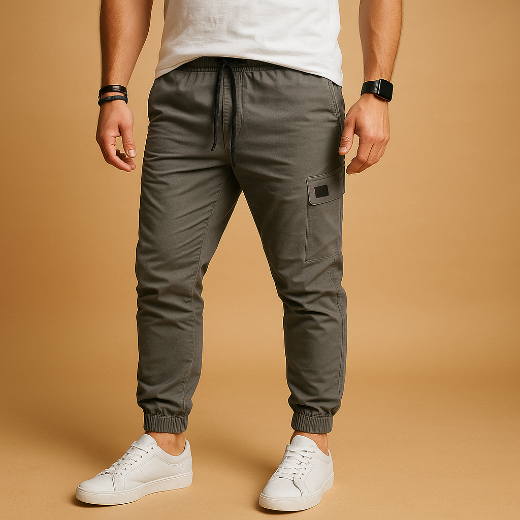 Men's Utility Pants with Side Pockets - Luxivelle