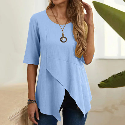 Classic Ladies Simple Retro Top