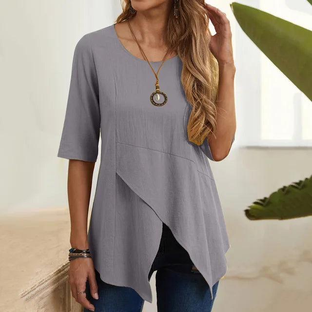 Classic Ladies Simple Retro Top