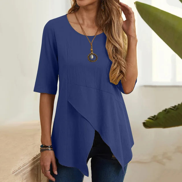 Classic Ladies Simple Retro Top