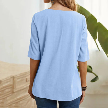 Classic Ladies Simple Retro Top
