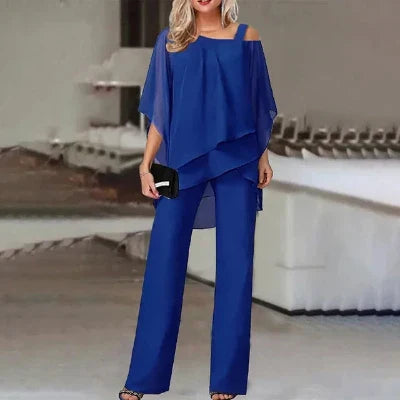 Variant image for Barbara | Two Piece Pants Set - Comfortable Fabric-7