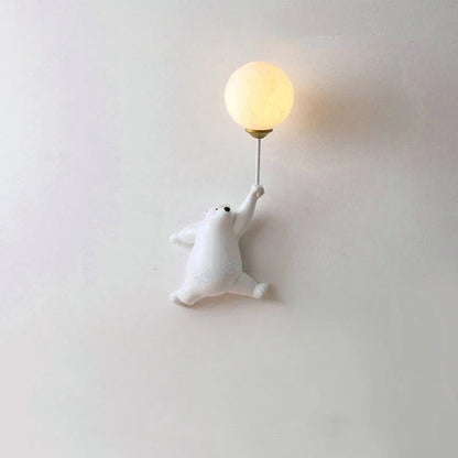 Colorful Kids Night Lamp with 3D Moon Shape