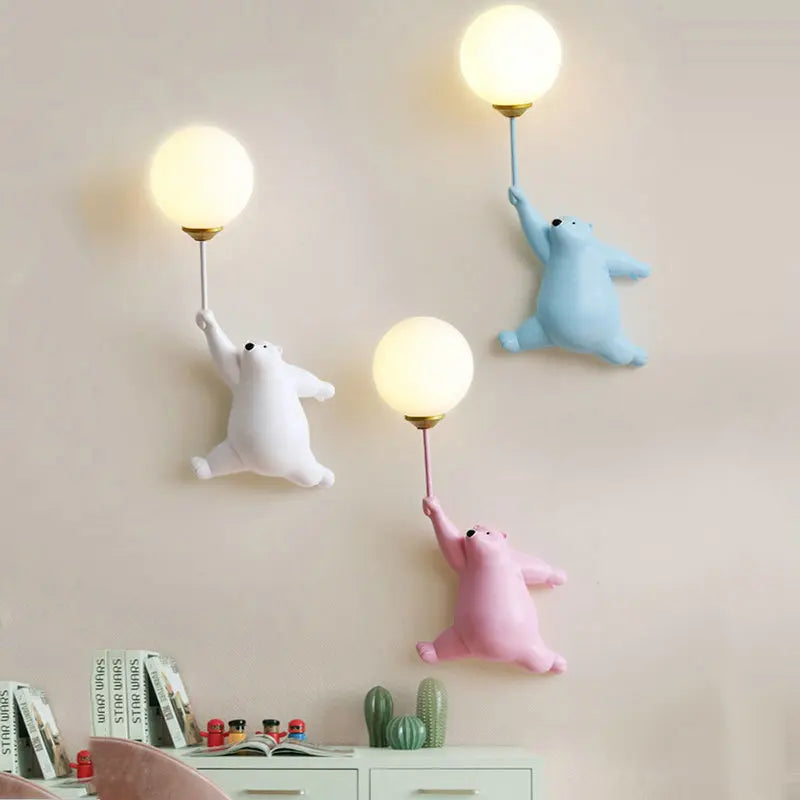 Colorful Kids Night Lamp with 3D Moon Shape - Luxivelle