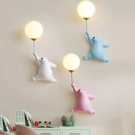 Colorful Kids Night Lamp with 3D Moon Shape - Luxivelle