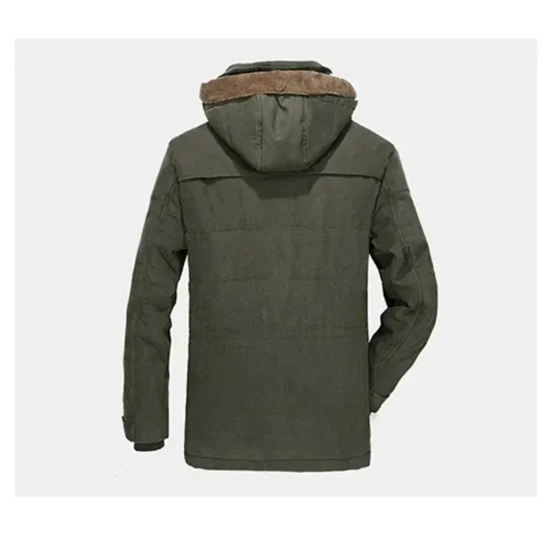 Classic Mens Parka Coat with Hood