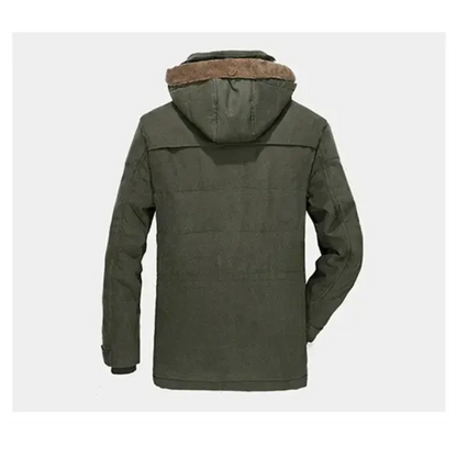 Classic Mens Parka Coat with Hood