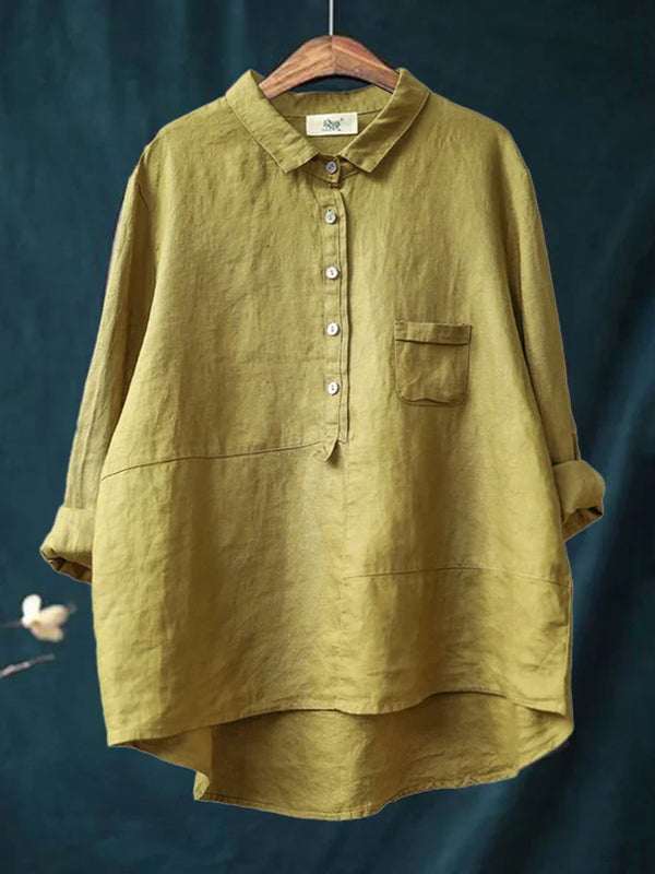 Jennifer | Elegant Summer Long Sleeve Blouse