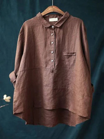 Jennifer | Elegant Summer Long Sleeve Blouse