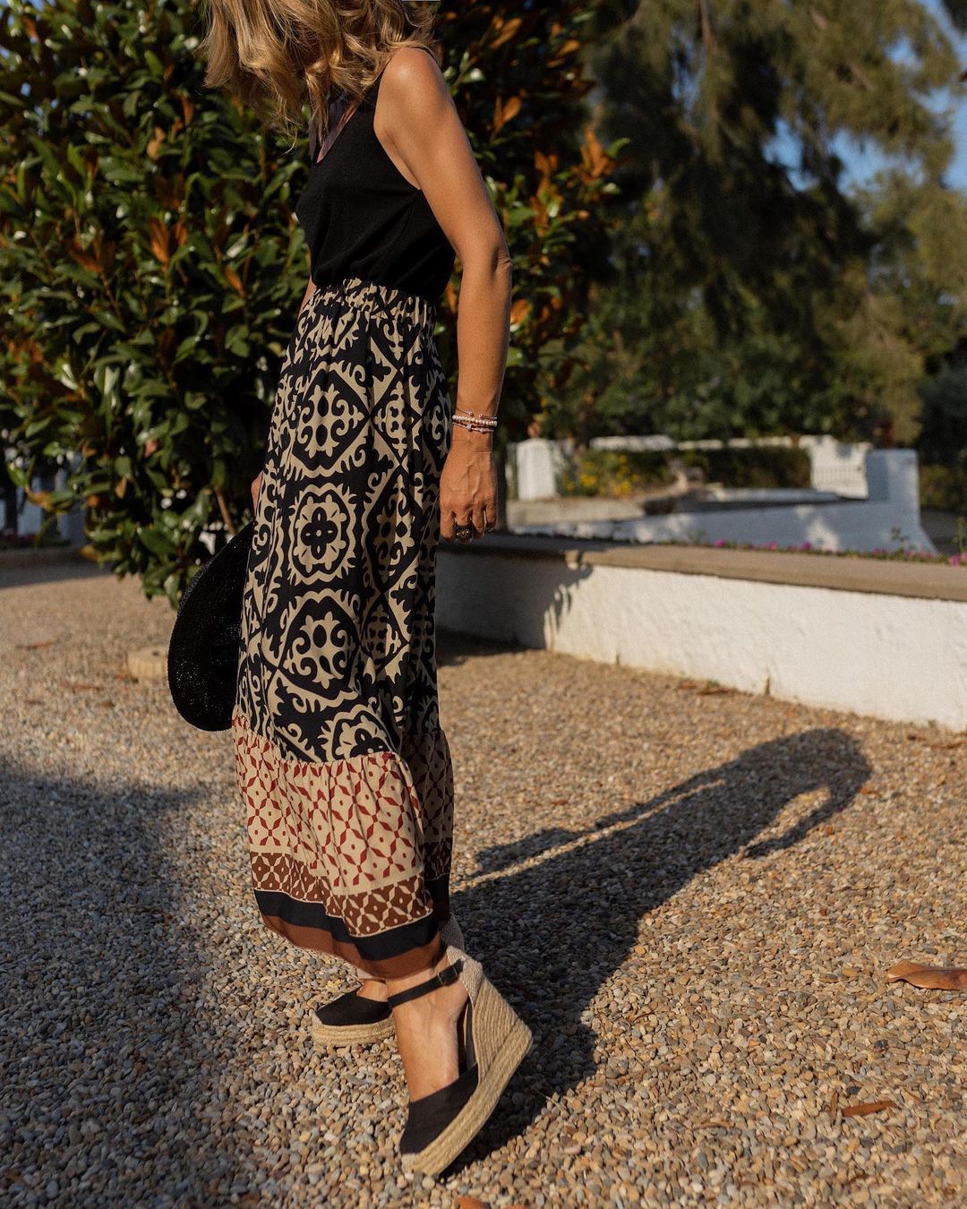 Flowy Long Skirt for Ladies