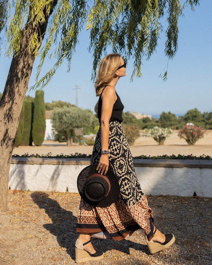 Flowy Long Skirt for Ladies