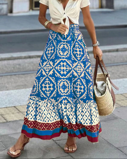 Flowy Long Skirt for Ladies