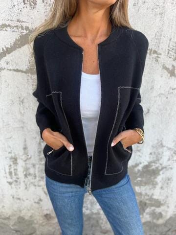 Comfy Women's Zip Up Vest Jacket - Luxivelle