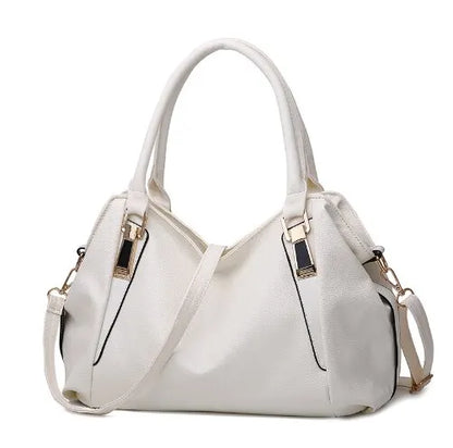 Stylish Fake Leather Tote Bag for Ladies - Luxivelle