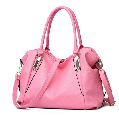 Stylish Fake Leather Tote Bag for Ladies