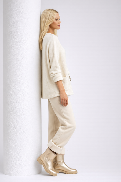 Comfortable Cuffed Sweatpants for Women