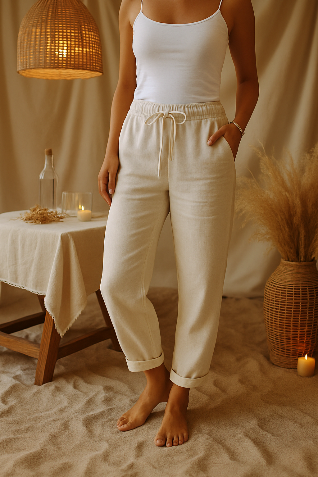 Breathable Casual Women's Summer Pants - Luxivelle