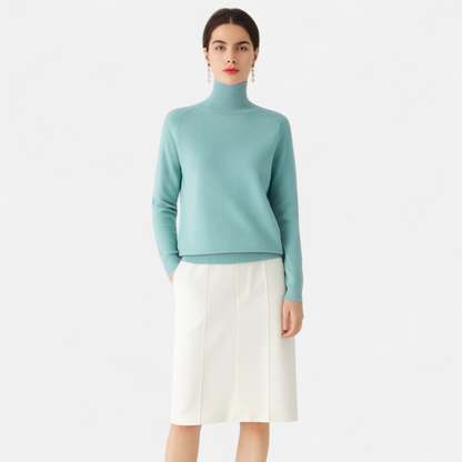 Soft Women's Crew Neck Cashmere Sweater