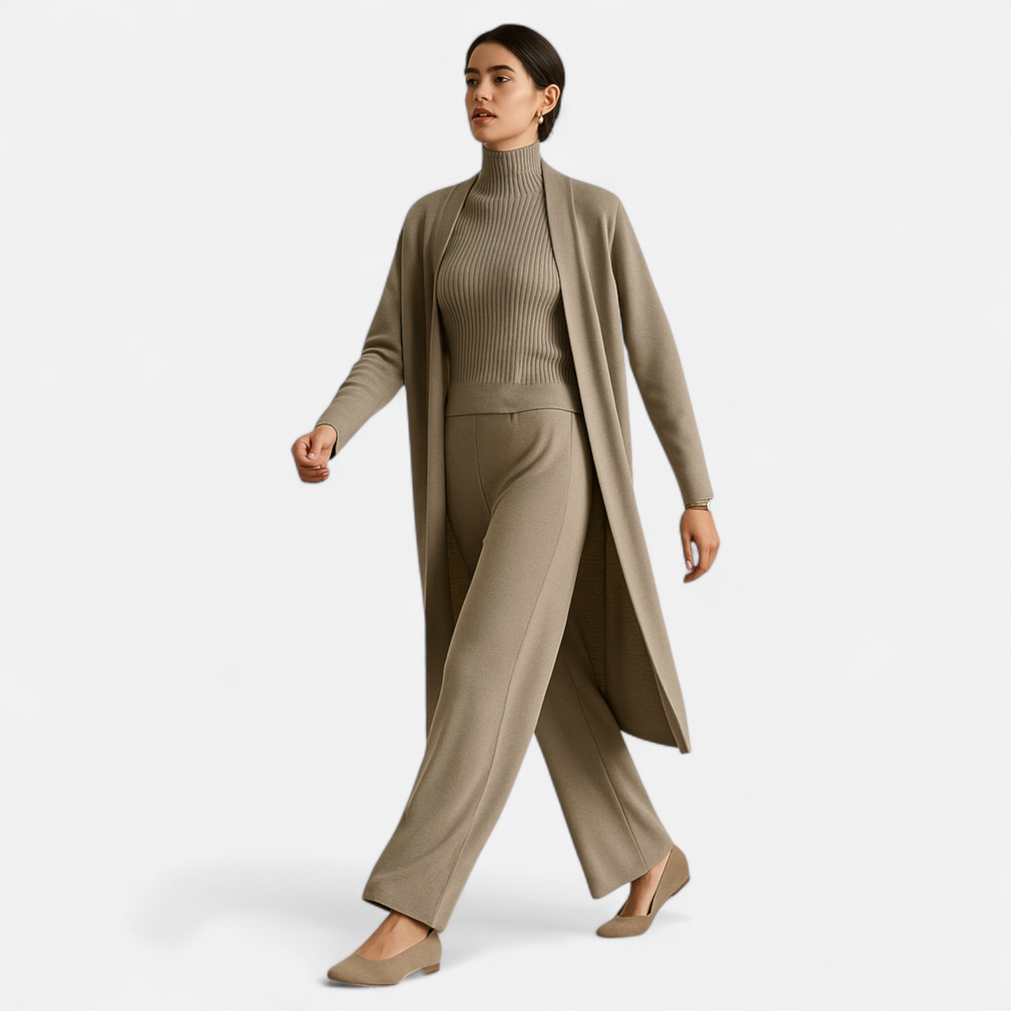 Cozy Women's 3-Piece Sweater Outfit Set