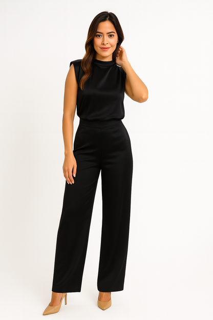Luxurious Soft Wide Leg Jumpsuit