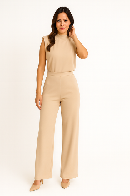 Luxurious Soft Wide Leg Jumpsuit