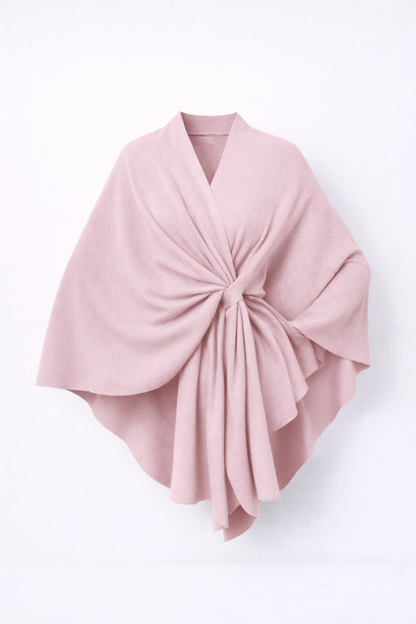 Cozy Fall - Warm Wool Poncho Wrap