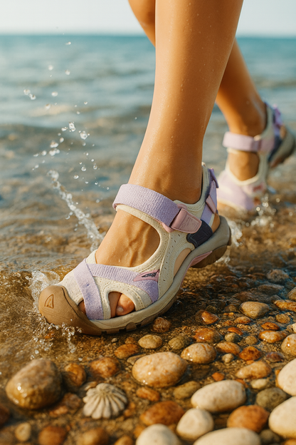 Comfortable Water Shoes with Arch Support & Grip Sole - Luxivelle