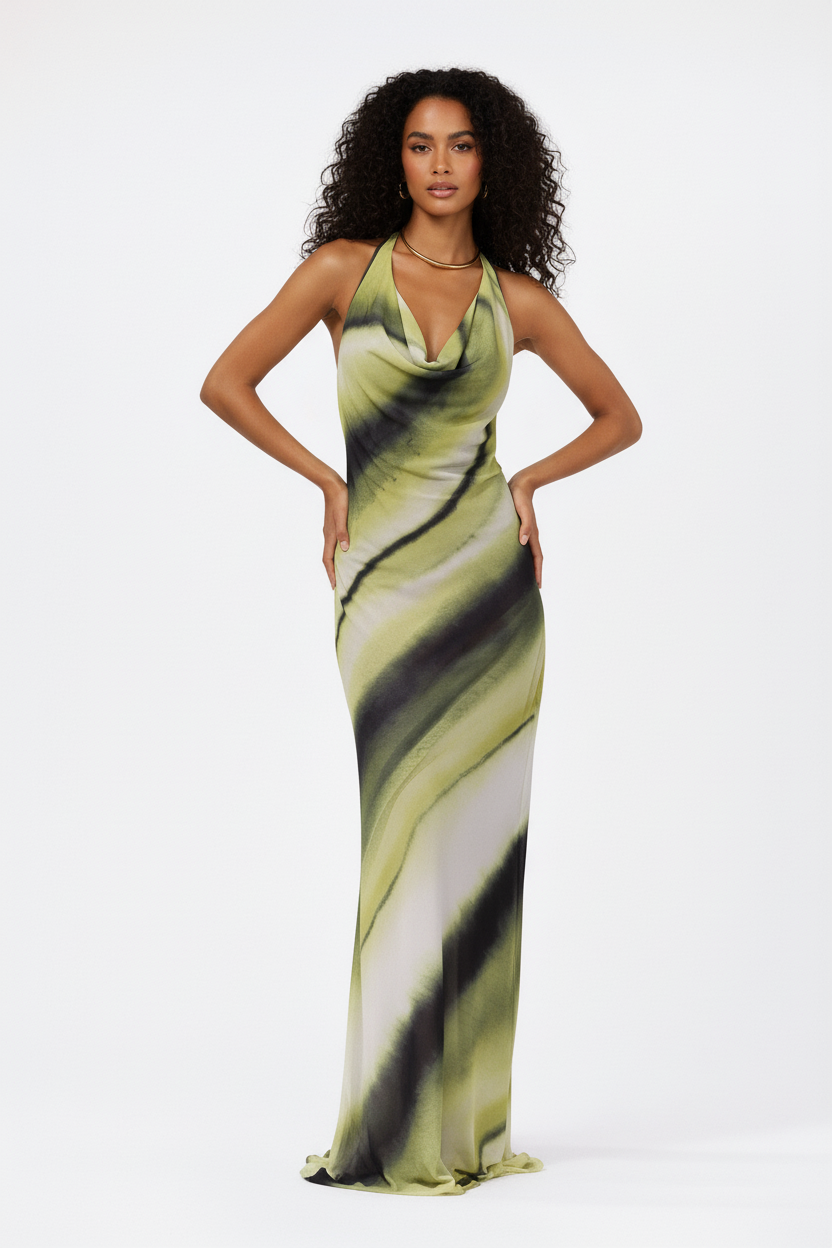 Bohemian Oasis Long Maxi Dress - Luxivelle