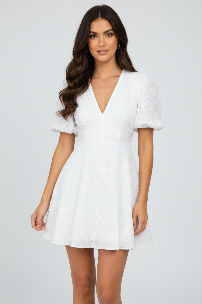 Lyna - Embellished Party Dress - Luxivelle