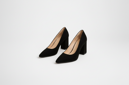 Luxury Suede High Heel Shoe - Luxivelle