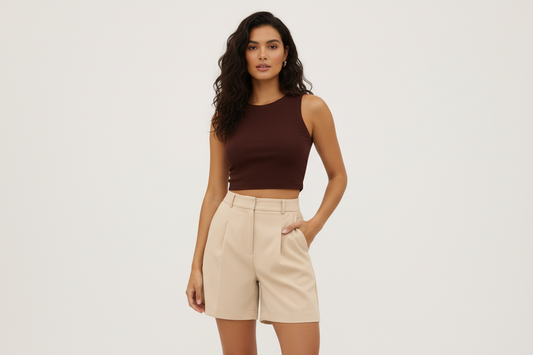 Classic Chic Shorts - Luxivelle