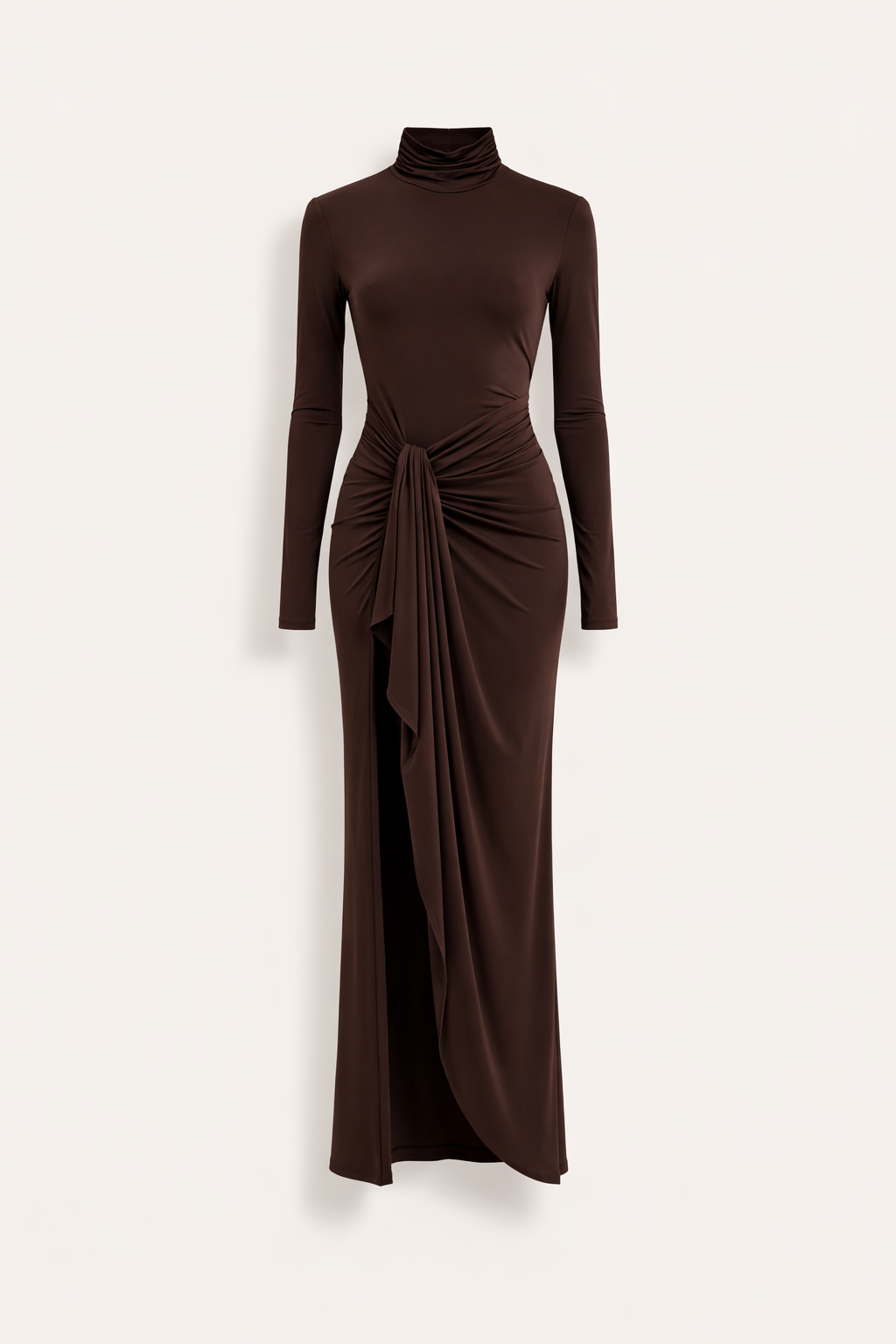 Flowy Long Dress with High Split