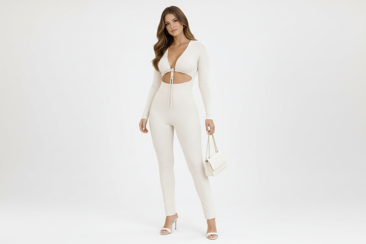Women's Classic One Piece Jumpsuit - Luxivelle