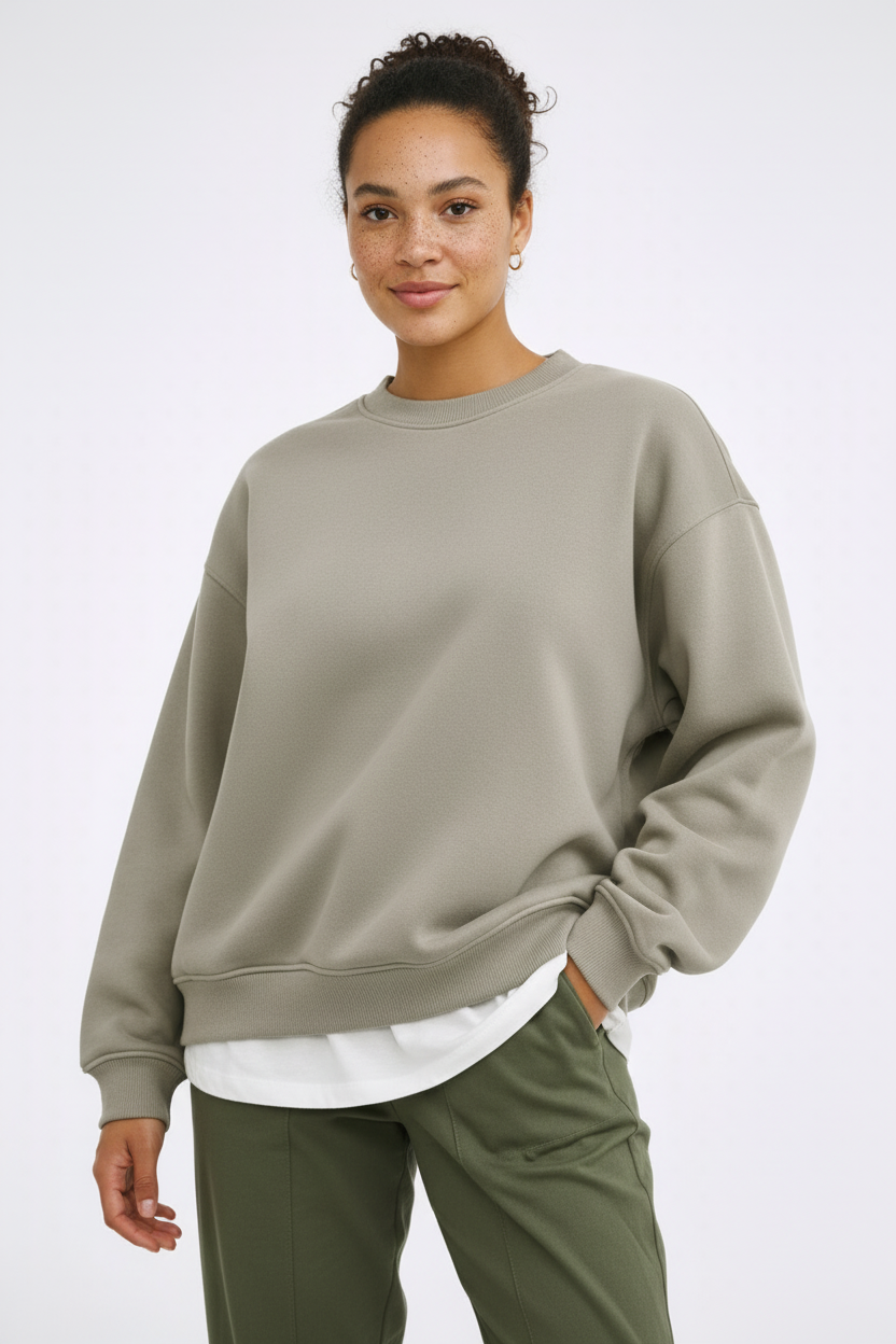 Comfortable Loose Fit Women's Sweater - Luxivelle