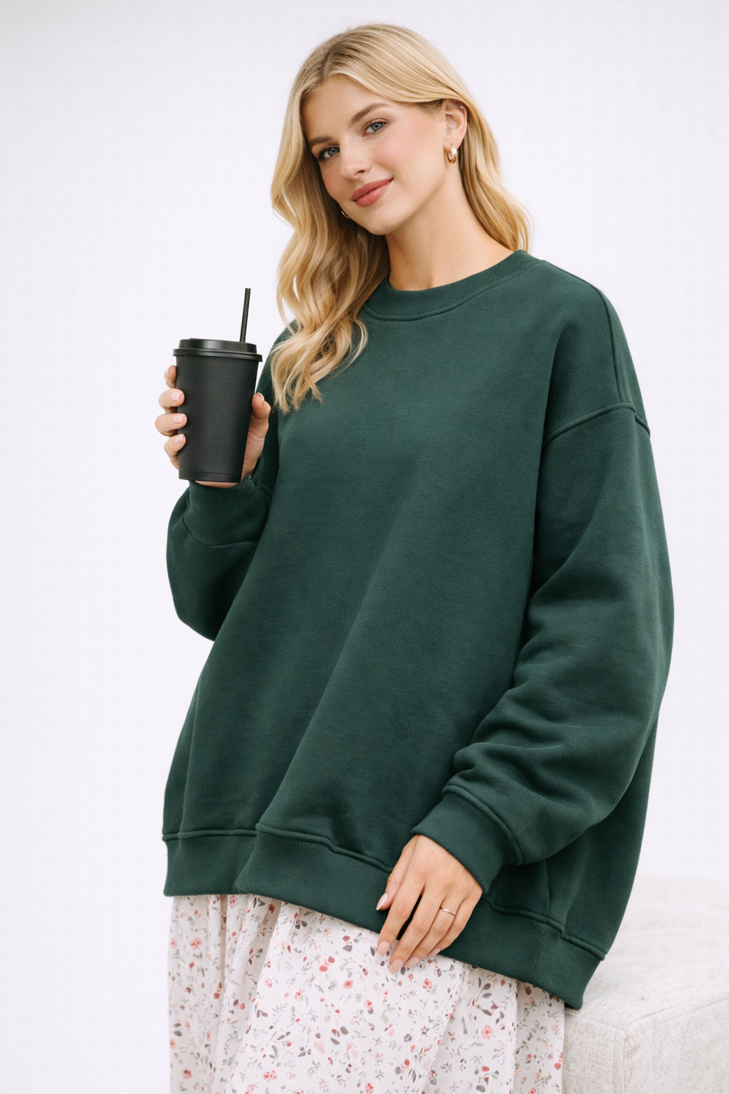 Comfortable Loose Fit Women's Sweater