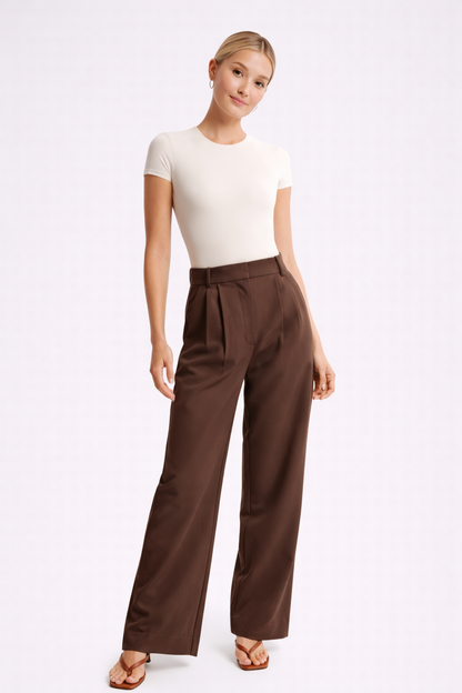 Comfortable High Waisted Loose Fit Pants