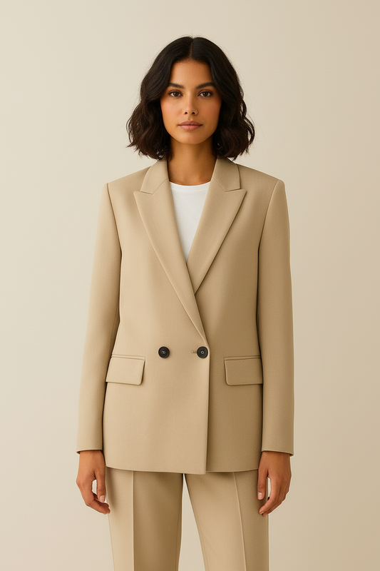 Timeless Classic Fit Large Blazer - Luxivelle