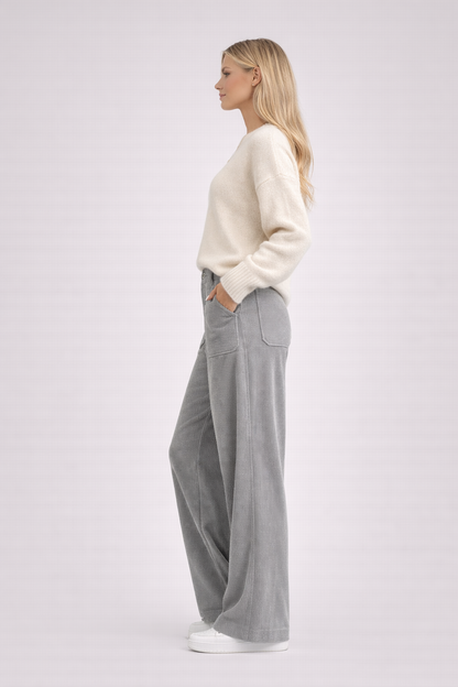 High Waisted Comfortable Wide Leg Jeans Pants