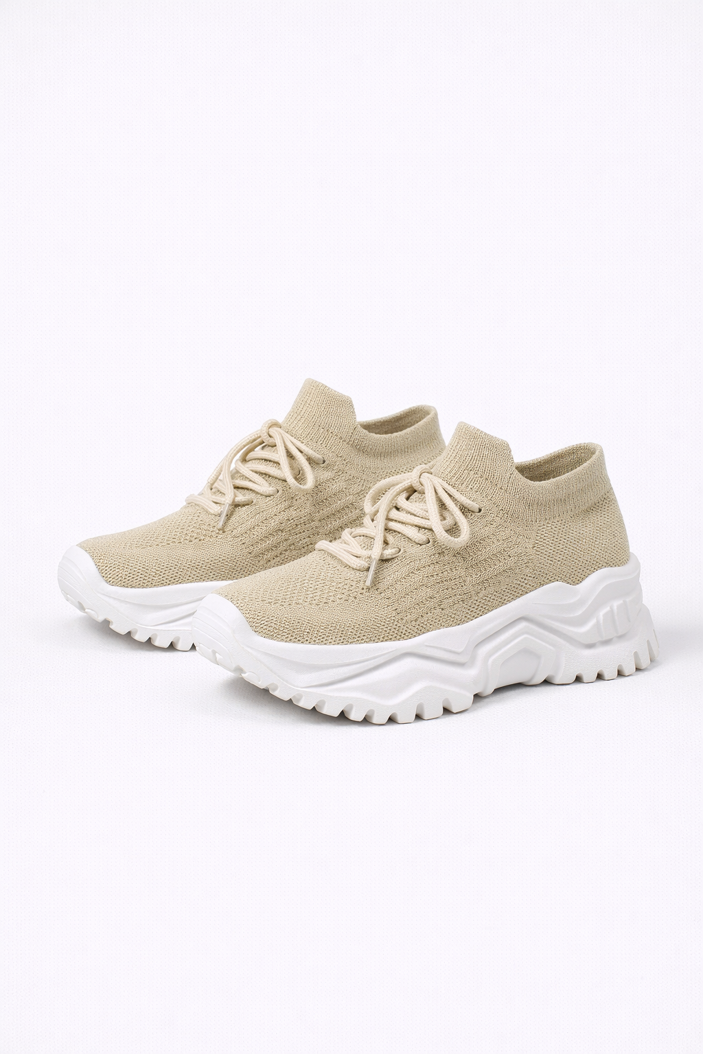 Thick Knit Comfort Sneakers