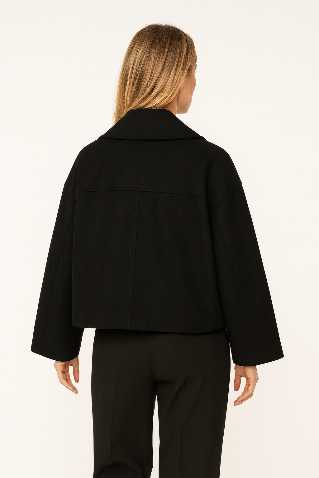 Warm Women's Short Wool Coat