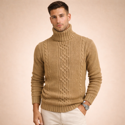 Oliver | Stylish and Cozy Knitted Turtleneck for Winter