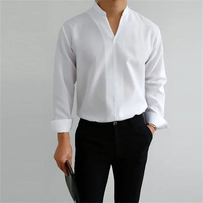 Lightweight Breathable Classic Fit Men's Summer Shirt - Luxivelle