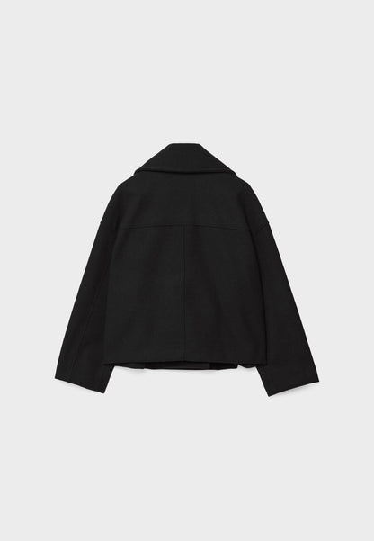 Warm Women's Short Wool Coat