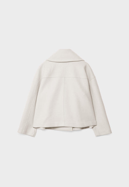 Warm Women's Short Wool Coat