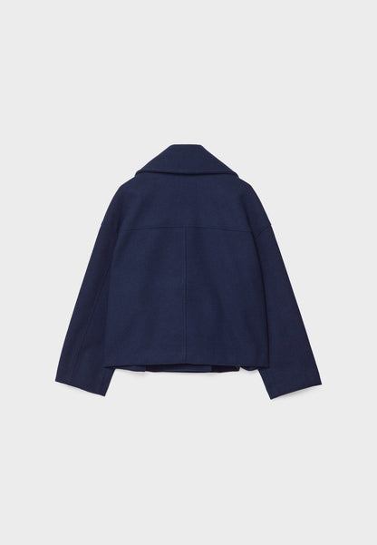 Warm Women's Short Wool Coat