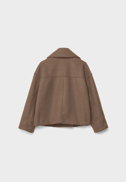 Warm Women's Short Wool Coat