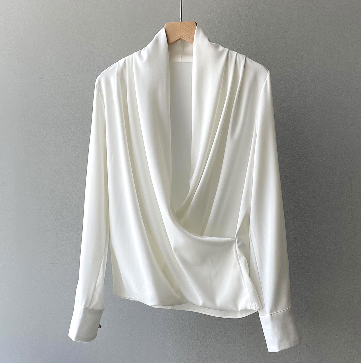 Ladies' Open Front Long Sleeve Cardigan Top - Luxivelle