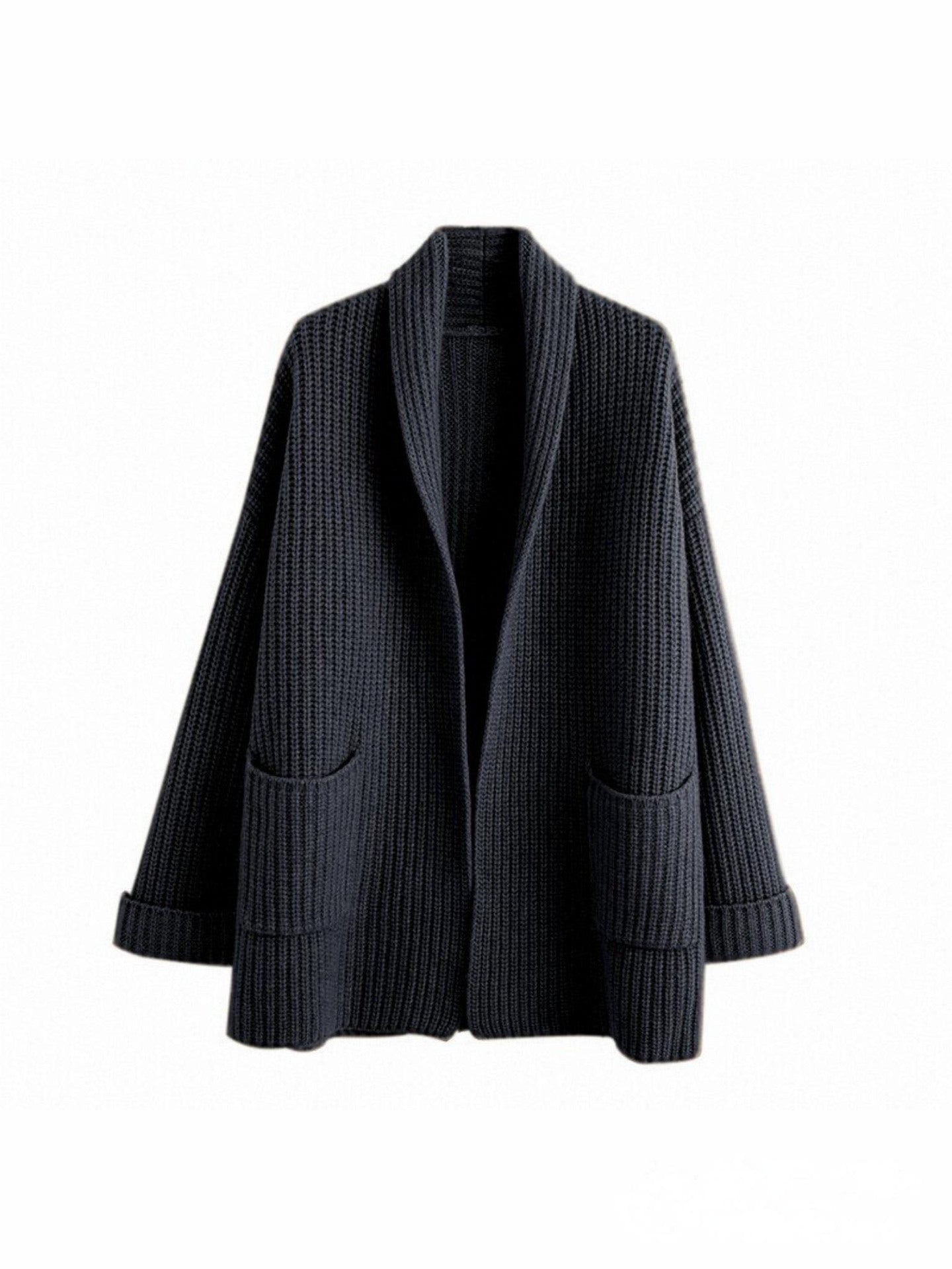 Christin | Fashionable long cardigan with V neck