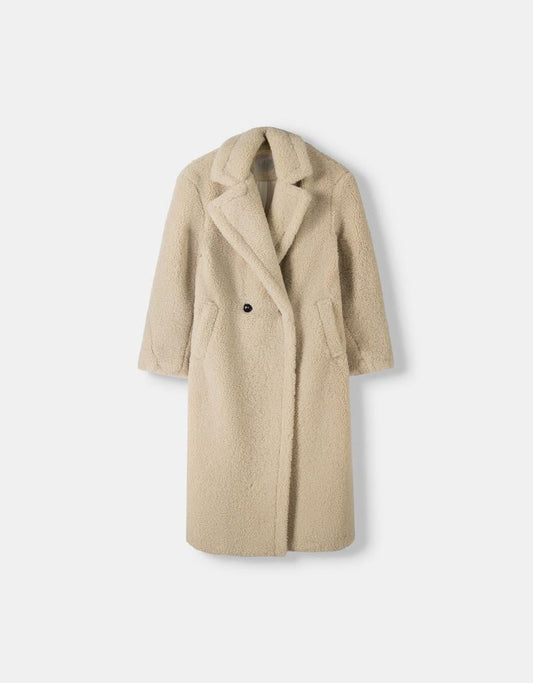 Christina | Oversized  Two row Teddy jacket